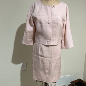 Fendi Light Pink Women's Skirt Set